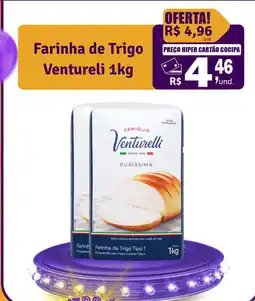 Cocipa Farinha de Trigo Ventureli oferta