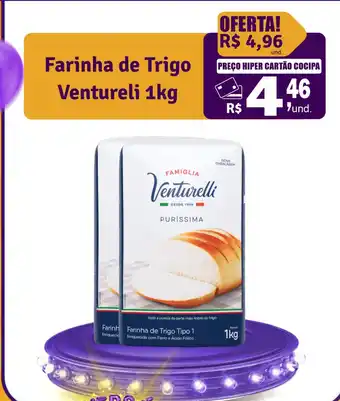 Cocipa Farinha de Trigo Ventureli oferta