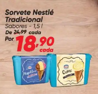 Dia Sorvete Nestlé Tradicional Sabores oferta