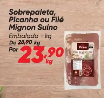 Dia Sobrepaleta, Picanha ou Filé Mignon Suíno oferta