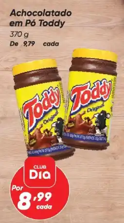 Dia Achocolatado em Pó Toddy oferta