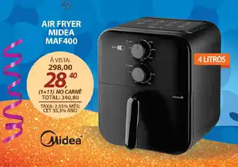 Lojas Cem Air fryer midea maf400 oferta