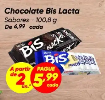 Dia Chocolate Bis Lacta Sabores oferta