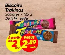 Dia Biscoito Trakinas Sabores oferta