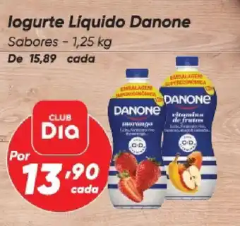 Dia logurte Liquido Danone Sabores oferta