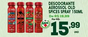 Araújo Supermercados Desodorante aerossol old spices spray oferta