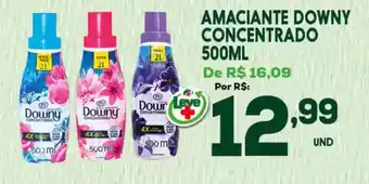 Araújo Supermercados Amaciante downy concentrado oferta