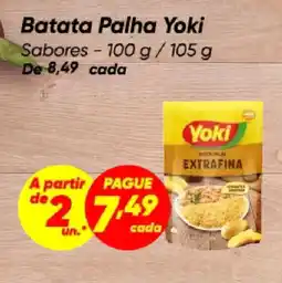 Dia Batata Palha Yoki Sabores oferta