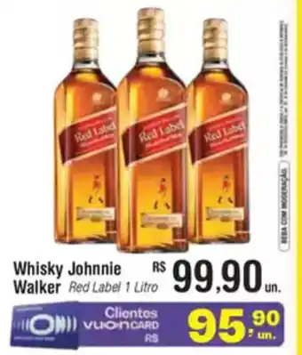 Fort Atacadista Whisky Johnnie Walker Red Label oferta