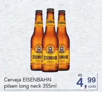 Cometa Supermercados Cerveja EISENBAHN pilsen long neck oferta