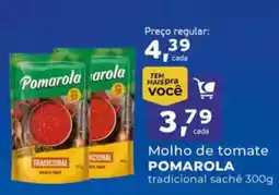 Cometa Supermercados Molho de tomate POMAROLA tradicional saché oferta