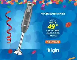 Lojas Cem Mixer elgin mx3g oferta