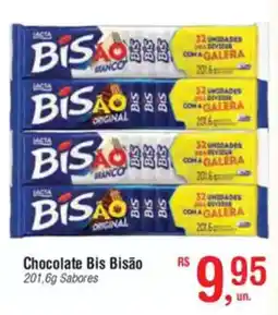 Fort Atacadista Chocolate Bis Bisão  Sabores oferta