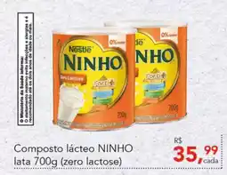 Cometa Supermercados Composto lácteo NINHO lata oferta