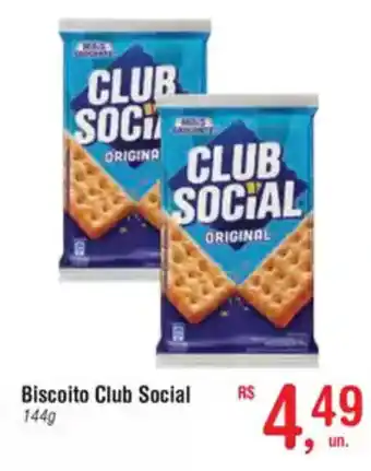 Fort Atacadista Biscoito Club Social oferta