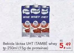 Cometa Supermercados Bebida láctea UHT ITAMBÉ whey tp oferta