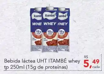 Cometa Supermercados Bebida láctea UHT ITAMBÉ whey tp oferta