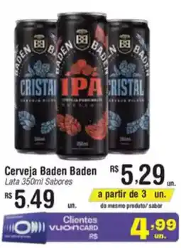 Fort Atacadista Cerveja Baden Baden oferta