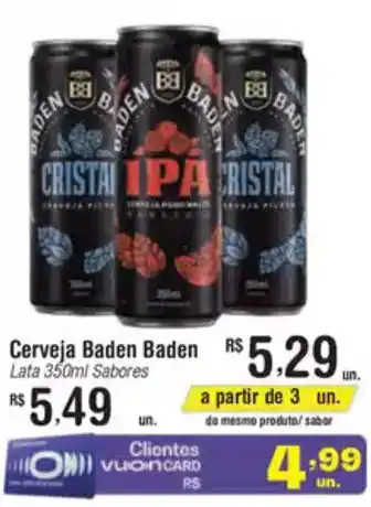 Fort Atacadista Cerveja Baden Baden oferta