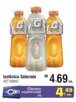 Fort Atacadista Isotônico Gatorade PET oferta