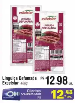 Fort Atacadista Linguiça Defumada Excelsior oferta