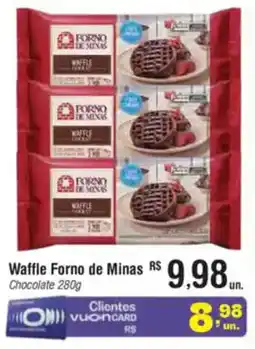 Fort Atacadista Waffle Forno de Minas oferta