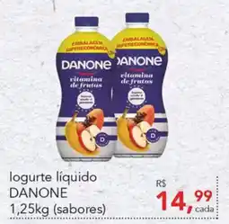 Cometa Supermercados logurte líquido DANONE (sabores) oferta