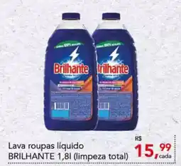 Cometa Supermercados Lava roupas líquido BRILHANTE oferta