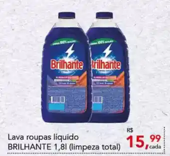 Cometa Supermercados Lava roupas líquido BRILHANTE oferta