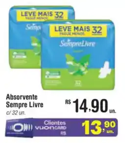 Fort Atacadista Absorvente Sempre Livre oferta