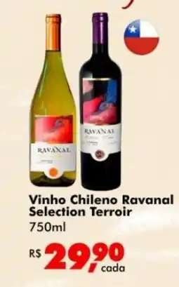 Big Box Vinho Chileno Ravanal Selection Terroir oferta