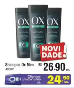 Fort Atacadista Shampoo Ox Men oferta