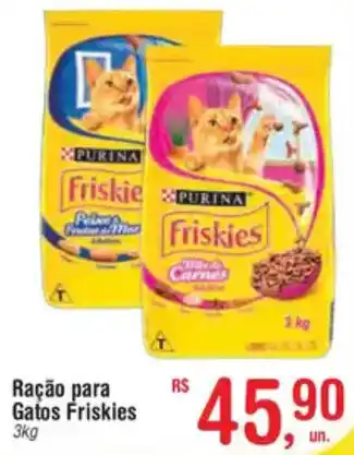 Fort Atacadista Ração para Gatos Friskies oferta