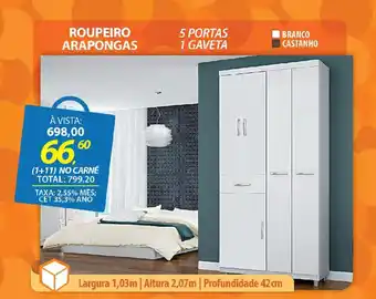 Lojas Cem Roupeiro arapongas oferta