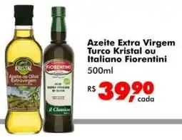 Big Box Azeite Extra Virgem Turco Kristal ou Italiano Fiorentini oferta