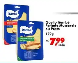 Big Box Queijo Itambé Fatiado Mussarela, ou Prato oferta