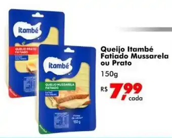 Big Box Queijo Itambé Fatiado Mussarela, ou Prato oferta