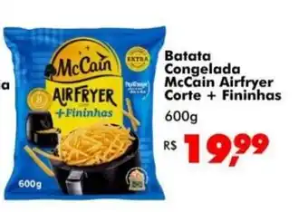 Big Box Batata Congelada McCain Airfryer Corte + Fininhas oferta