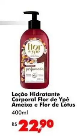 Big Box Loção Hidratante Corporal Flor de Ypê Ameixa e Flor de Lótus oferta