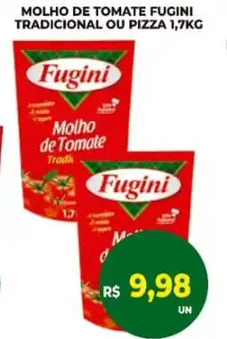 Vivendas Supermercados Molho de tomate fugini tradicional ou pizza oferta