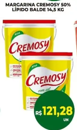 Vivendas Supermercados Margarina cremosy 50% lípido balde oferta