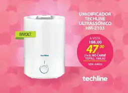 Umidificador techline ultrassônico hm-2103