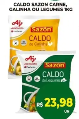 Vivendas Supermercados Caldo sazon carne, galinha ou legumes oferta