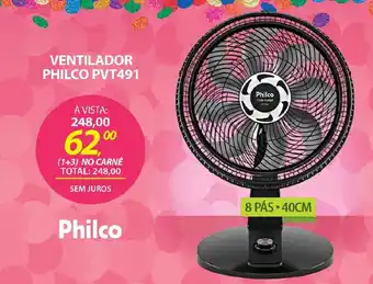 Lojas Cem Ventilador philco pvt491 oferta