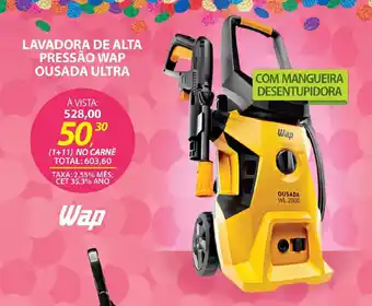 Lojas Cem Lavadora de alta pressão wap ousada ultra oferta