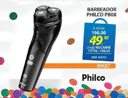 Lojas Cem Barbeador philco pb08 oferta