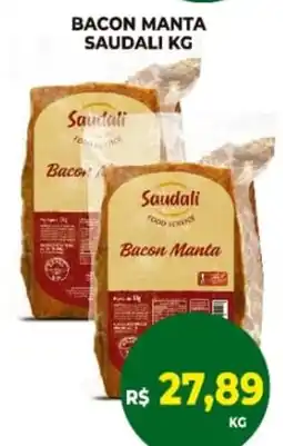 Vivendas Supermercados Bacon manta saudali oferta