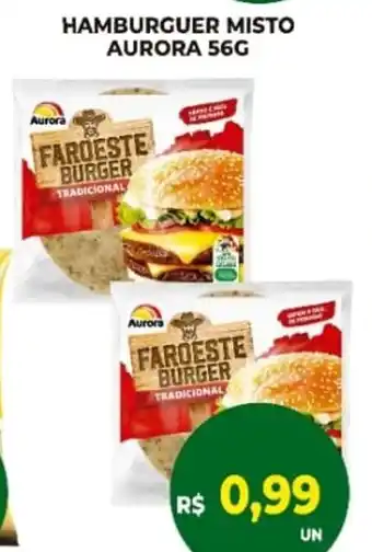 Vivendas Supermercados Hamburguer misto aurora oferta