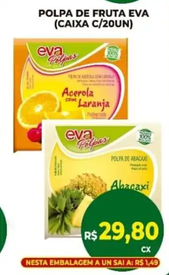 Vivendas Supermercados Polpa de fruta eva oferta