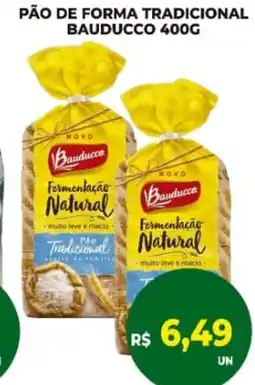 Vivendas Supermercados Pão de forma tradicional bauducco oferta